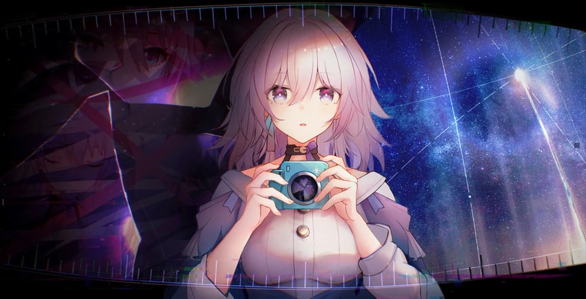 march 7th (honkai and 1 more) drawn by fan_(ariku)