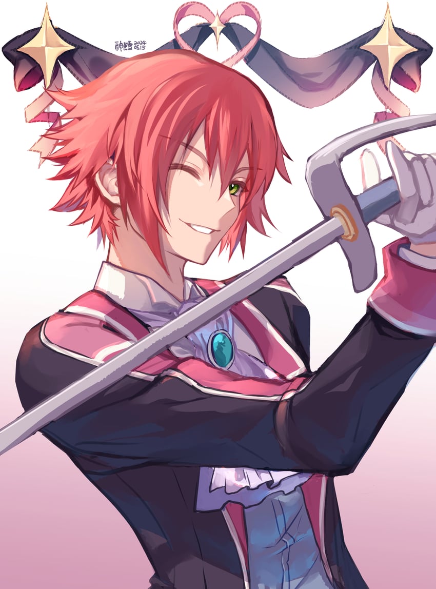 lechter arundel (eiyuu densetsu and 2 more) drawn by willfin