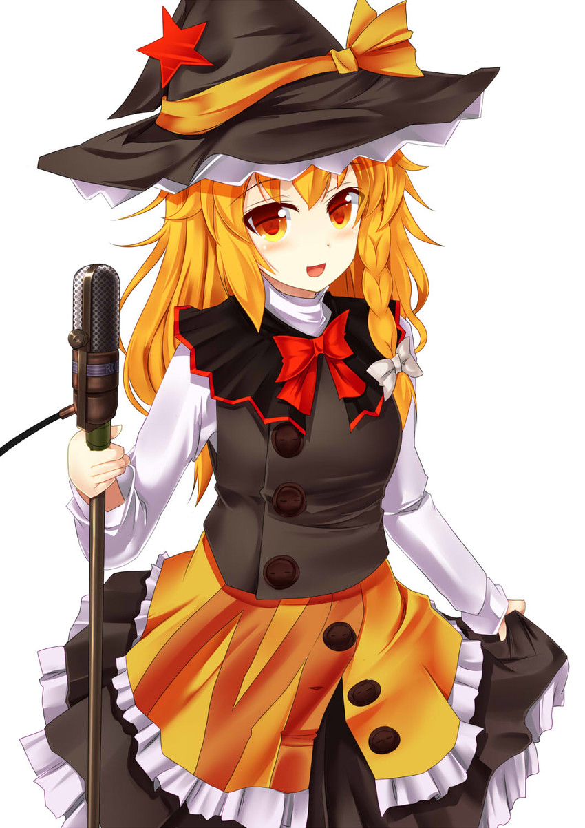 kirisame marisa and azusa (touhou and 1 more) drawn by szk