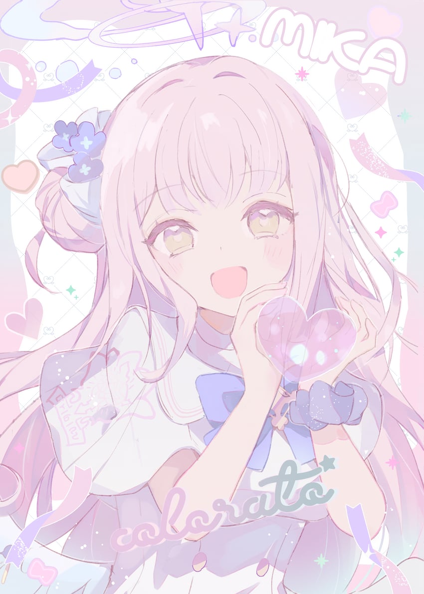 mika (blue archive and 1 more) drawn by tirutiru_bee