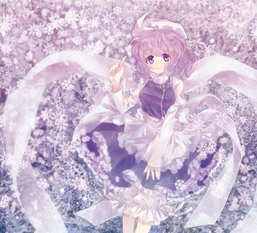 letty whiterock (touhou and 1 more) drawn by neme