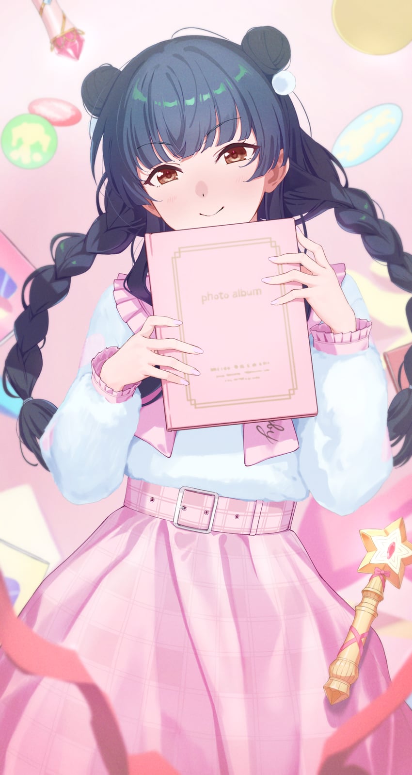 mayuzumi fuyuko (idolmaster and 1 more) drawn by tuchinokoeffect
