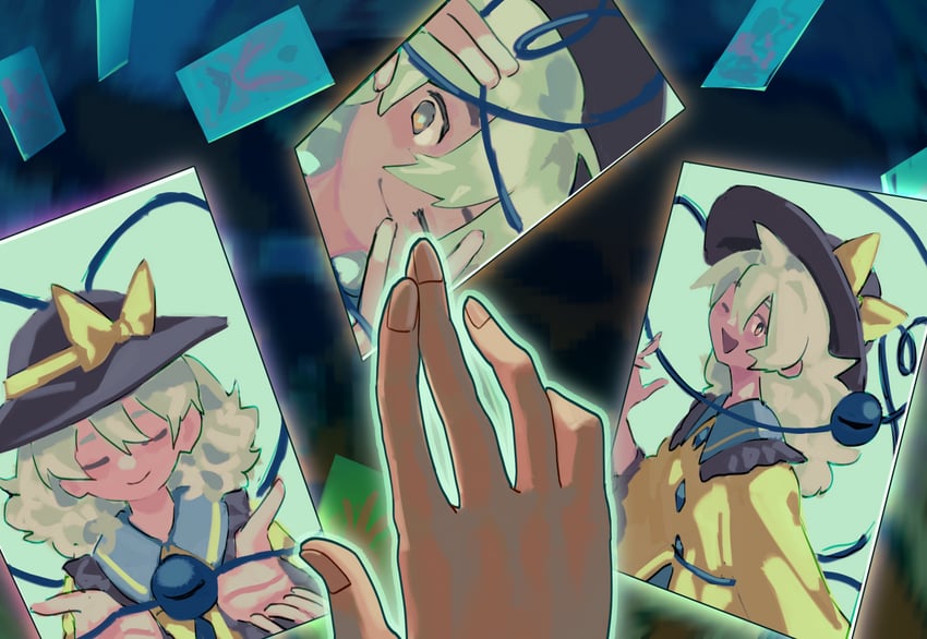 komeiji koishi (touhou and 1 more) drawn by tuck_(tuck23978434)
