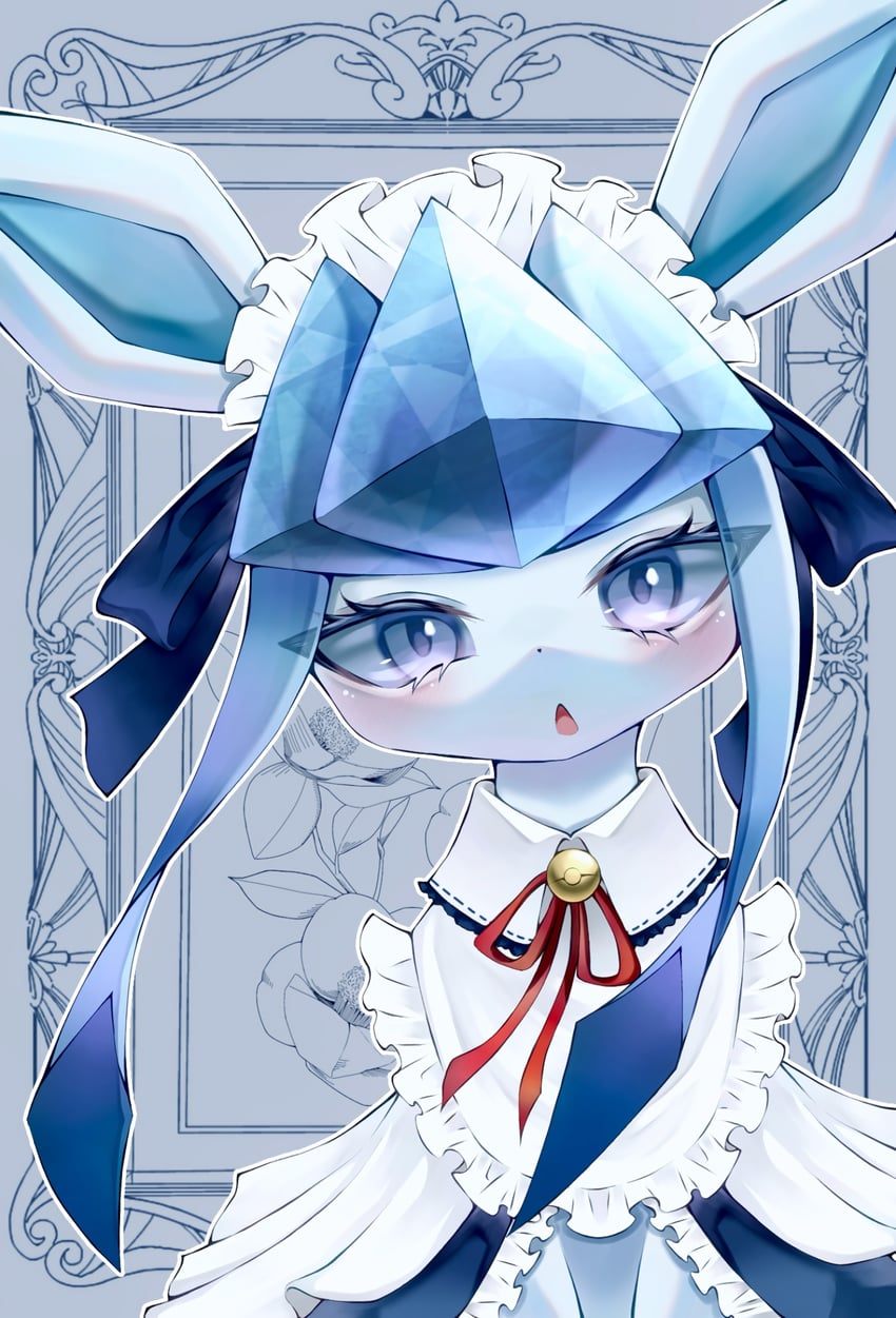 glaceon (pokemon and 1 more) drawn by hinona_26587