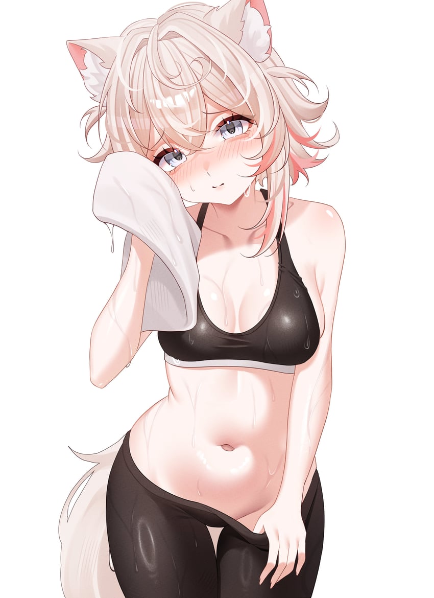 mococo abyssgard (hololive and 1 more) drawn by sinonamon