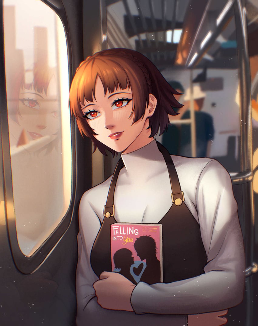 niijima makoto (persona and 1 more) drawn by ikhwan_maulana and matsuo95