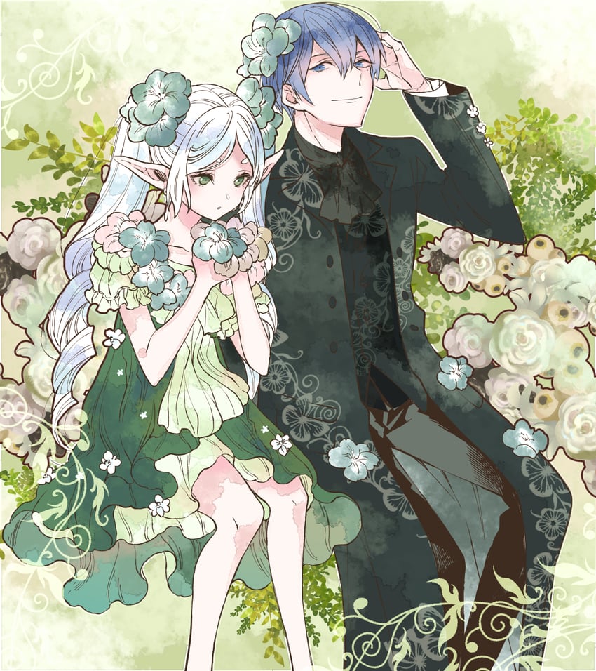 frieren and himmel (sousou no frieren) drawn by nanahachi_77889