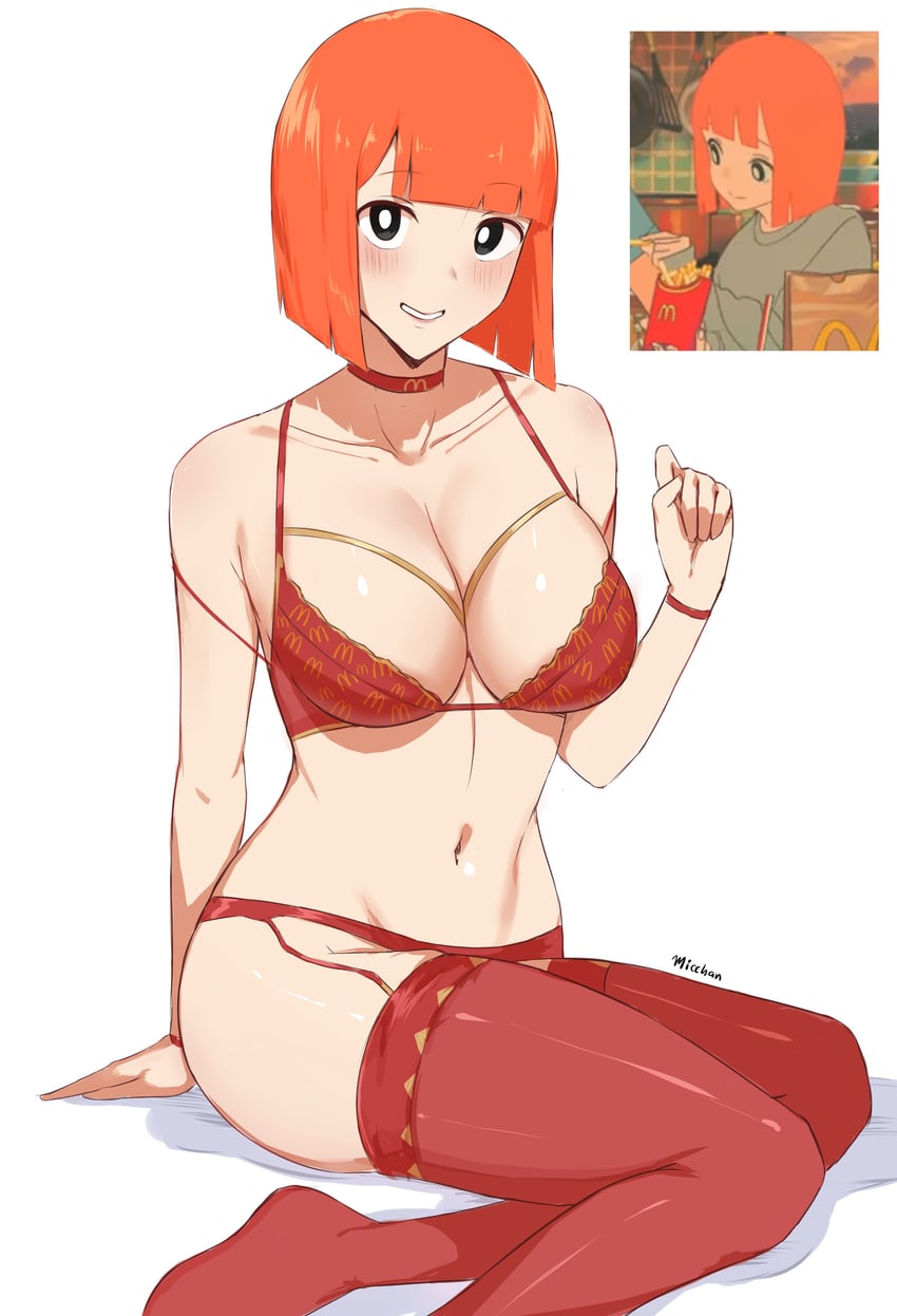 mother (mcdonald's and 1 more) drawn by micchan_(micchanmeido)
