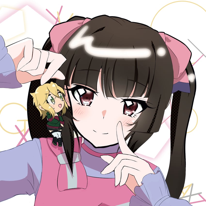 akatsuki kirika and tsukuyomi shirabe (senki zesshou symphogear) drawn by user_tdry5772