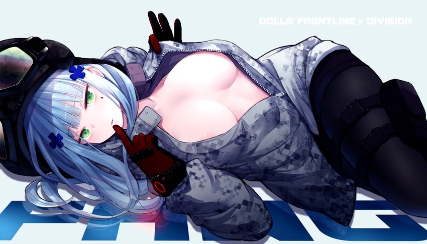 hk416 (girls' frontline and 1 more) drawn by mishima_hiroji