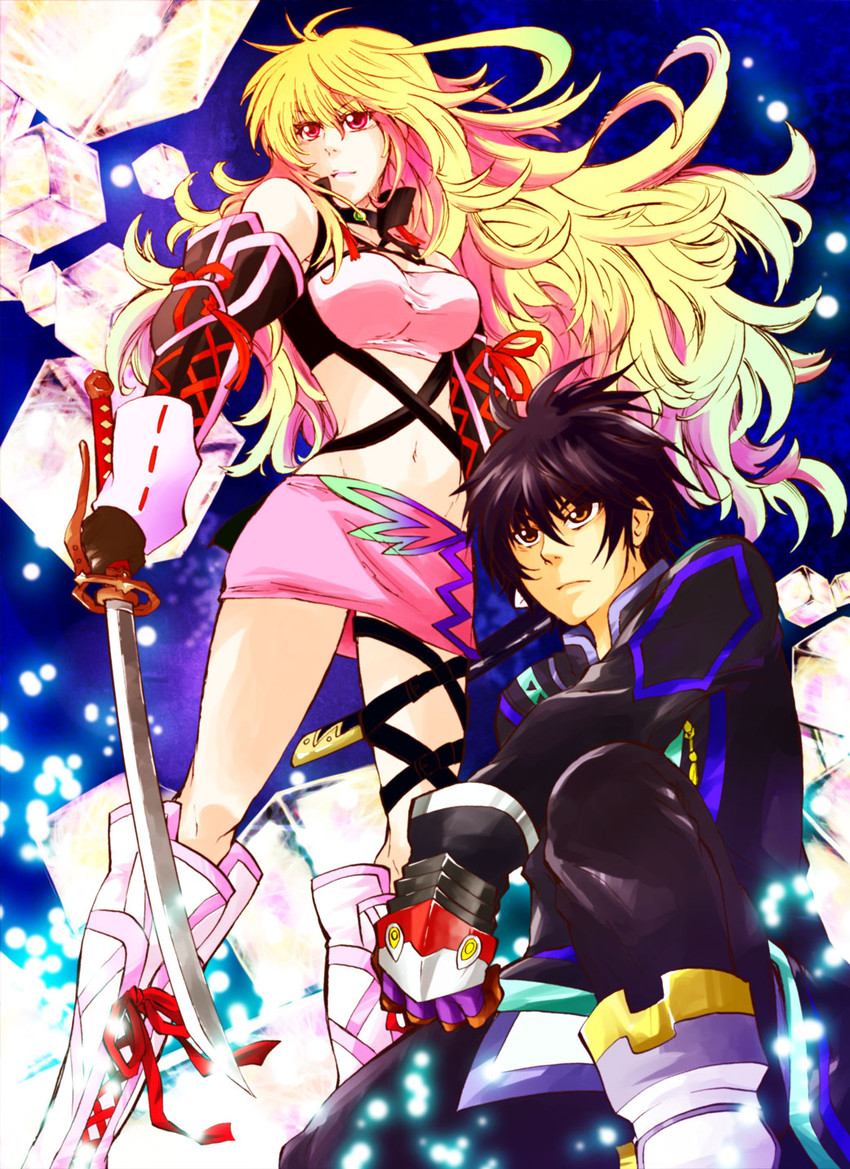milla maxwell and jude mathis (tales of and 1 more) drawn by emperorpenguin