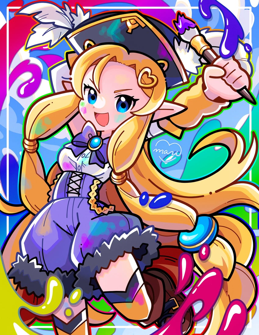 dahlia (rune factory and 1 more) drawn by marikyuunn