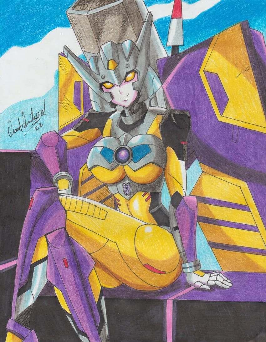 thunderblast (transformers and 2 more) drawn by ravernclouk