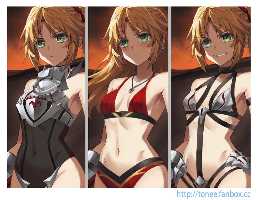 mordred (fate and 1 more) drawn by tonee