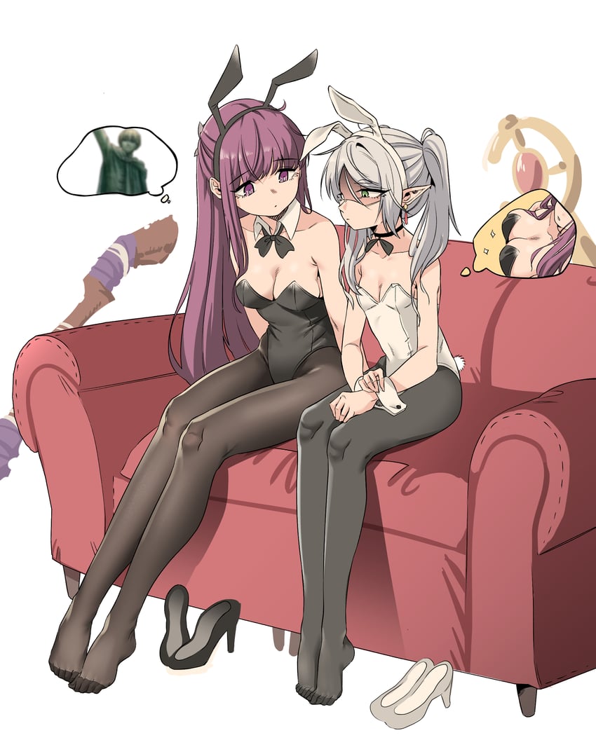 frieren, fern, and himmel (sousou no frieren) drawn by mangpum_(taro109210)