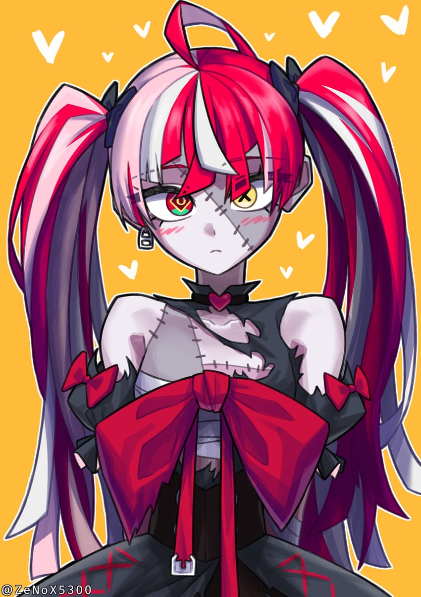 kureiji ollie (hololive and 1 more) drawn by zenox5300