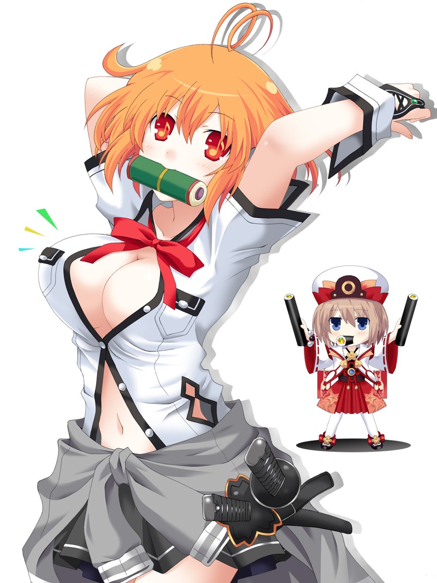 blanc and marvelousaql (neptune and 1 more) drawn by kagura_ittou
