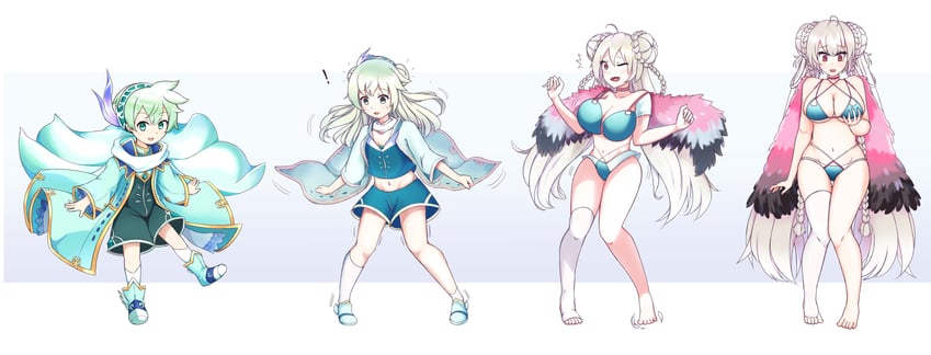 formidable and lowen (azur lane and 1 more) drawn by unmeiyuu
