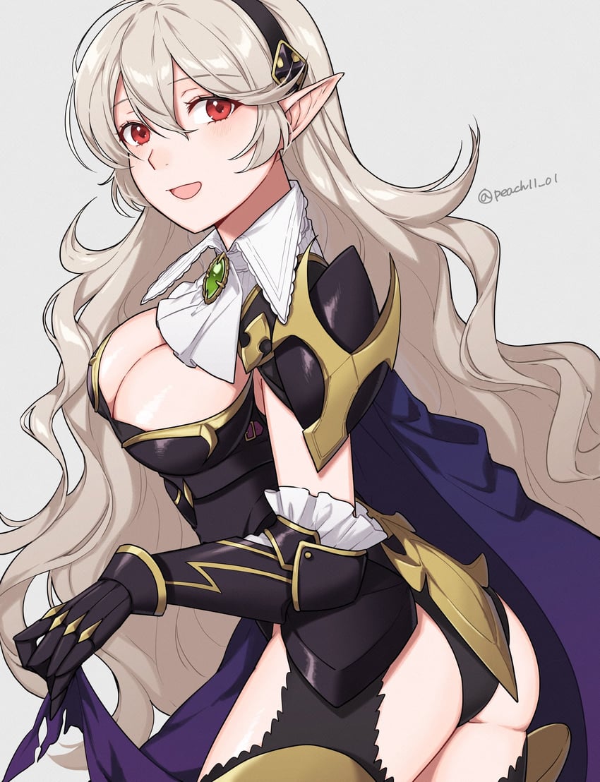female corrin (fire emblem and 2 more) drawn by shamu_(peach11_01)