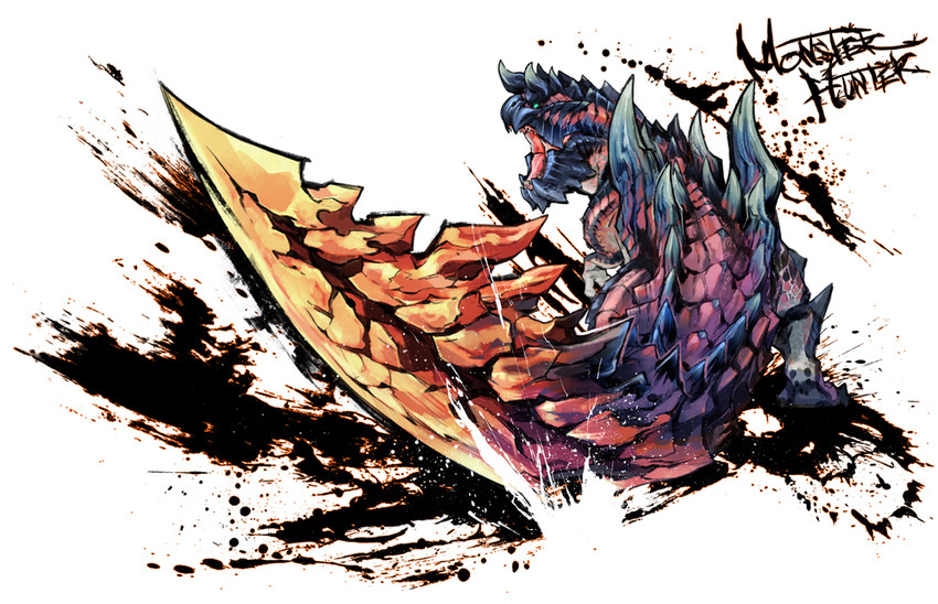 glavenus (monster hunter and 1 more) drawn by fuse_ryuuta