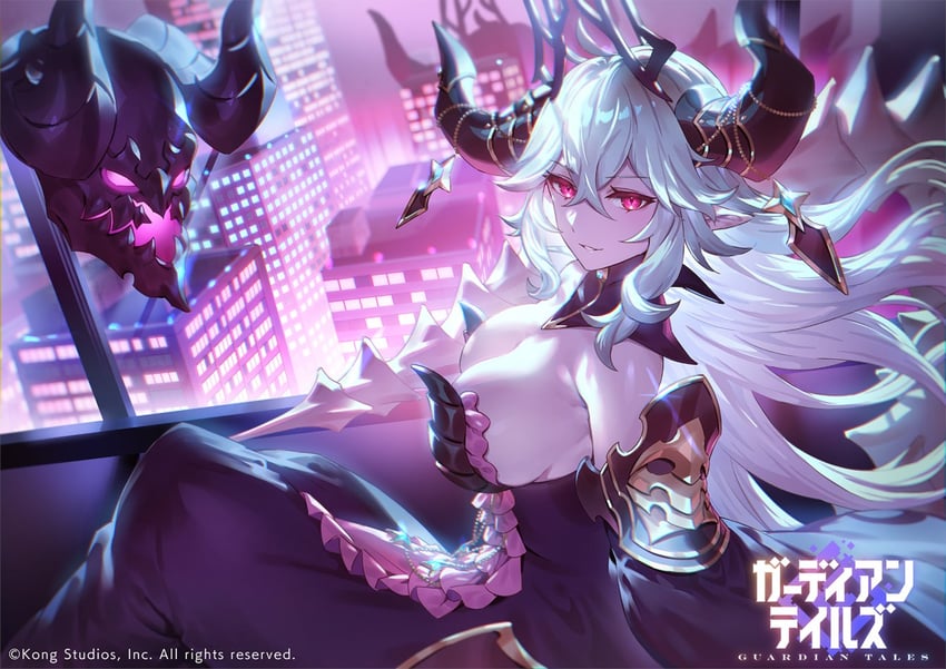 demon queen lilith (guardian tales) drawn by u_u_zan