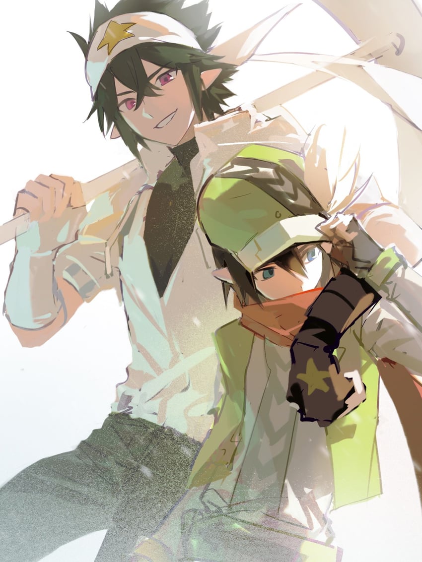 ray and camil (aotu world) drawn by second_(byou)