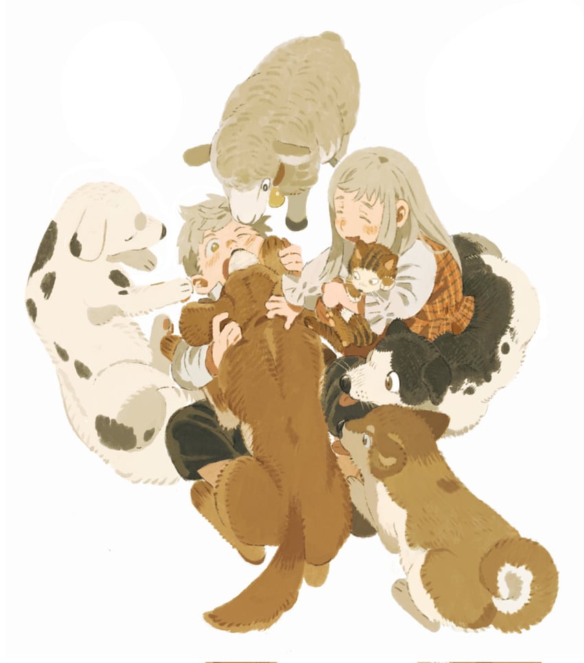 falin touden and laios touden (dungeon meshi) drawn by x_xinnnnnn