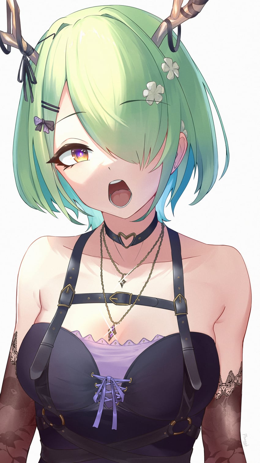 ceres fauna (hololive and 1 more) drawn by phaego