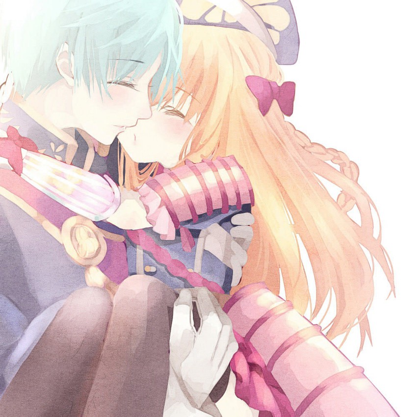 midare toushirou and ichigo hitofuri (touken ranbu) drawn by otone_(sznr-otn-goth)