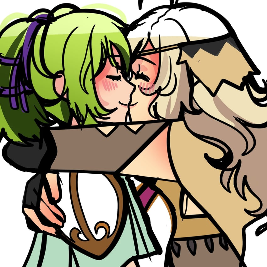 ophelia and l'arachel (fire emblem and 3 more) drawn by aegis_asu
