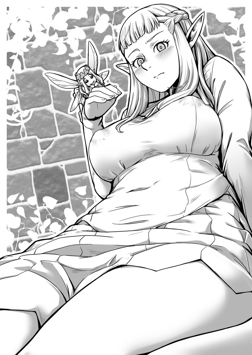 pattadol and fairy (dungeon meshi) drawn by kobamiso_(kobalt)