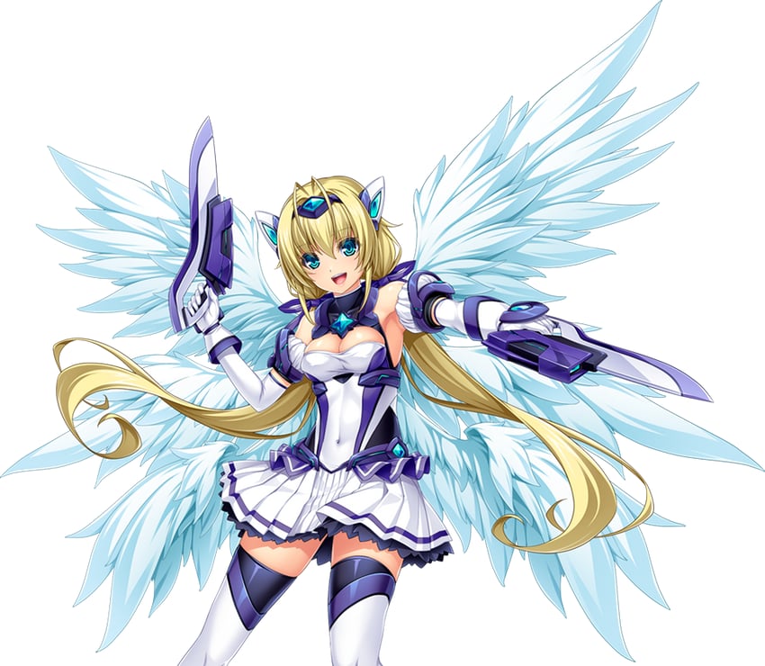 katsuragi shiori and exs-tia spica (kouyoku senki exs-tia and 1 more) drawn by inoino