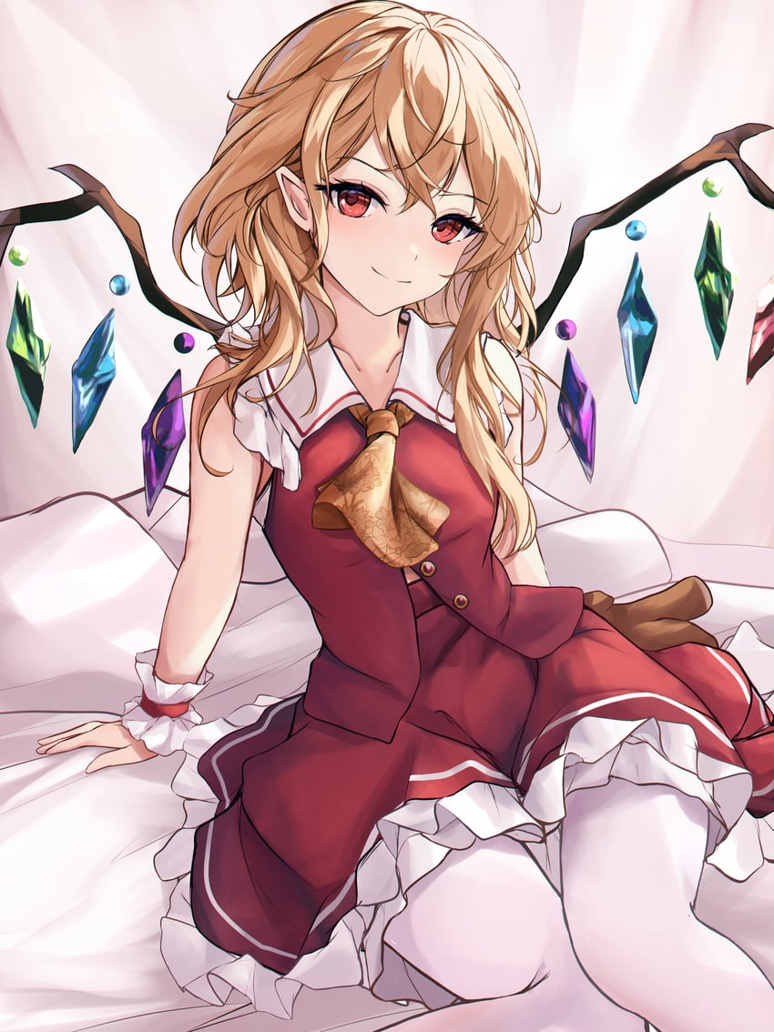 flandre scarlet (touhou) drawn by orchid_(orukido)