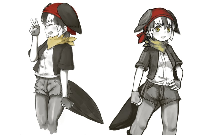 acorn woodpecker (kemono friends) drawn by sugarcube