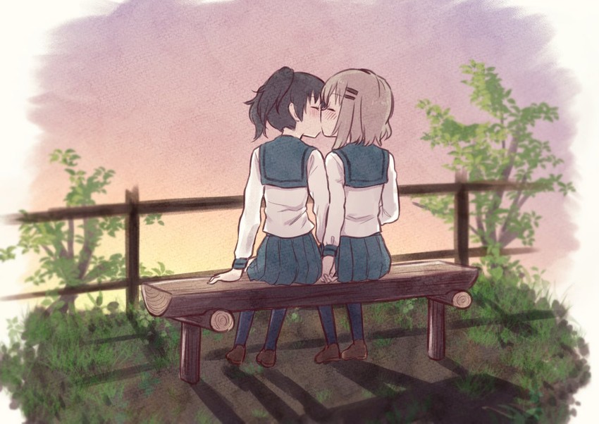 yukimura aoi and kuraue hinata (yama no susume) drawn by meis_(terameisu)