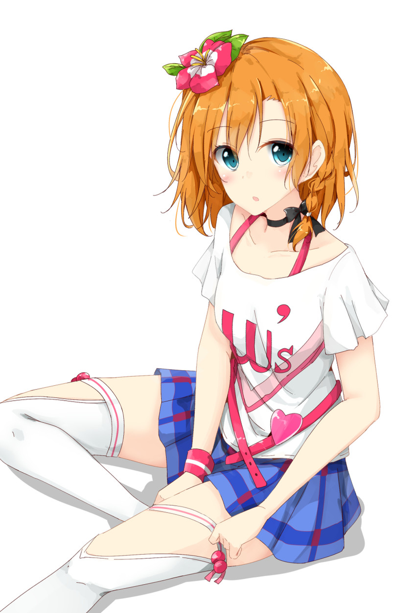 kosaka honoka (love live! and 1 more) drawn by shiina_kuro