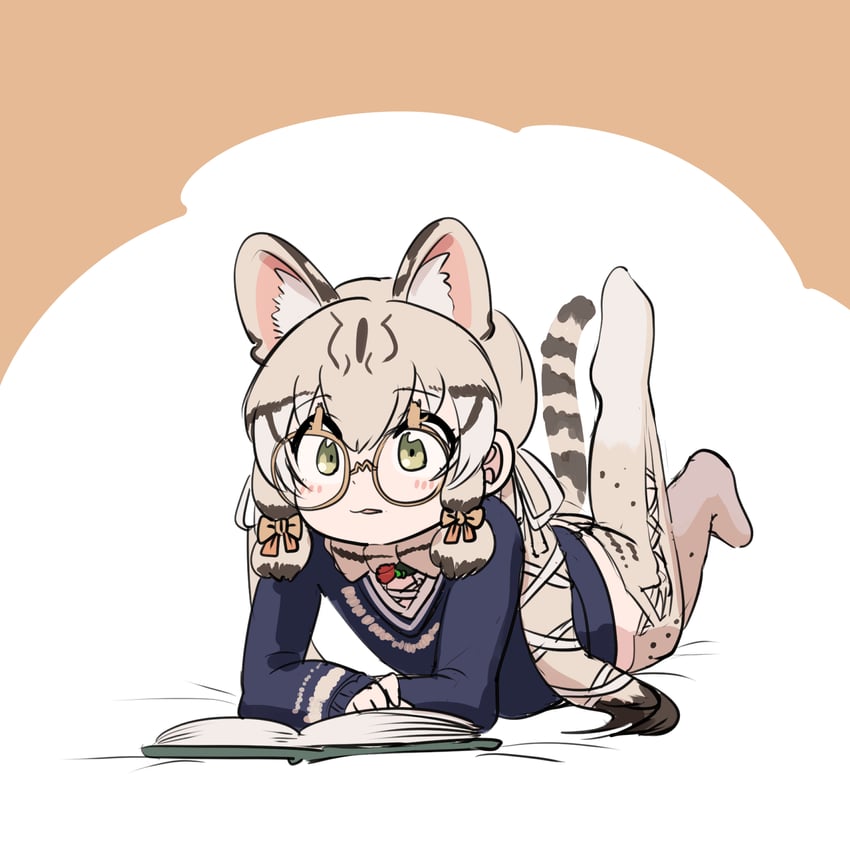 geoffroy's cat (kemono friends and 1 more) drawn by mcgunngu