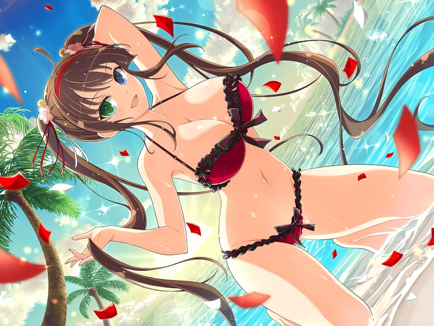 ryoubi (senran kagura and 2 more) drawn by yaegashi_nan
