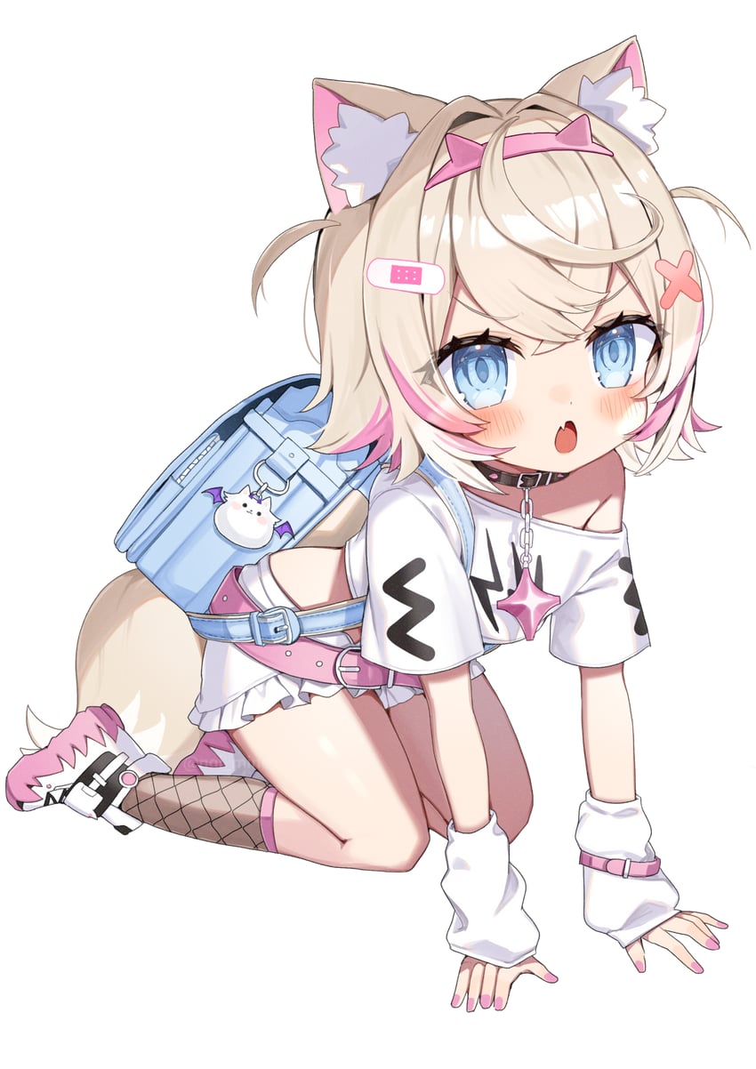 mococo abyssgard (hololive and 1 more) drawn by noi_mine