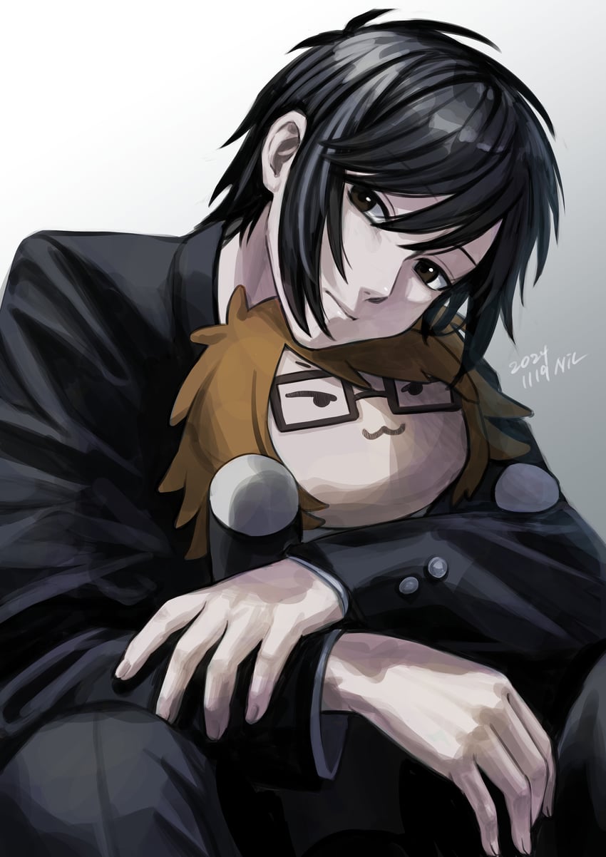 randal ivory and tsukada satoru (randal's friends) drawn by nil_(pixiv_53614557)