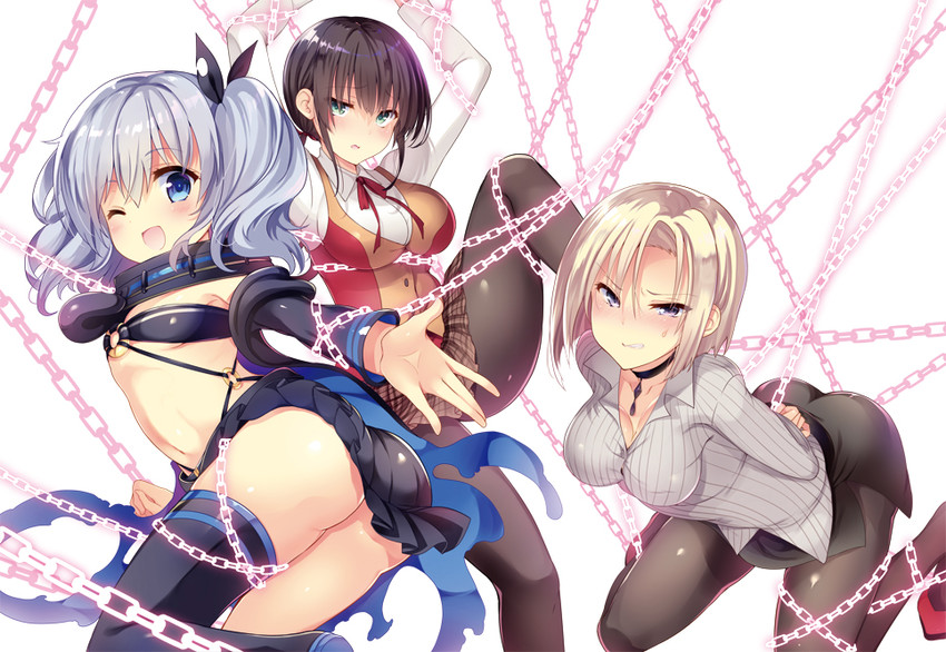 oshioki x-cute drawn by sanshoku_amido
