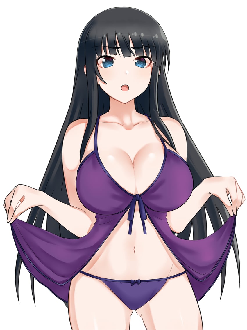 ikaruga (senran kagura and 1 more) drawn by zatsu