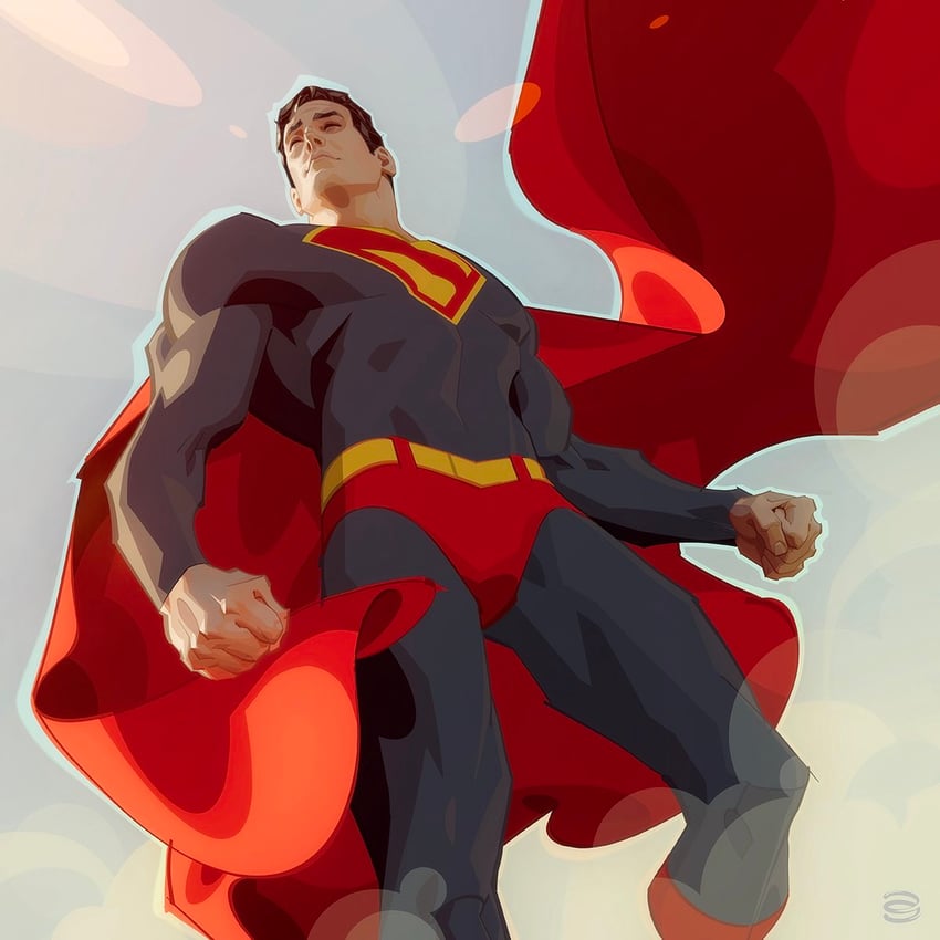 superman (dc comics and 1 more) drawn by alex_garner