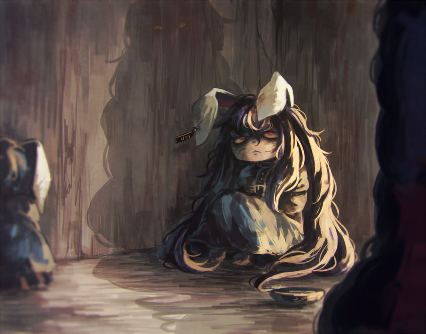 reisen udongein inaba, inaba tewi, and yagokoro eirin (touhou) drawn by koto_inari