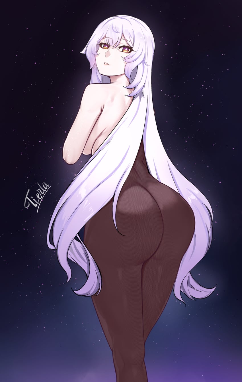 black swan (honkai and 1 more) drawn by tierla