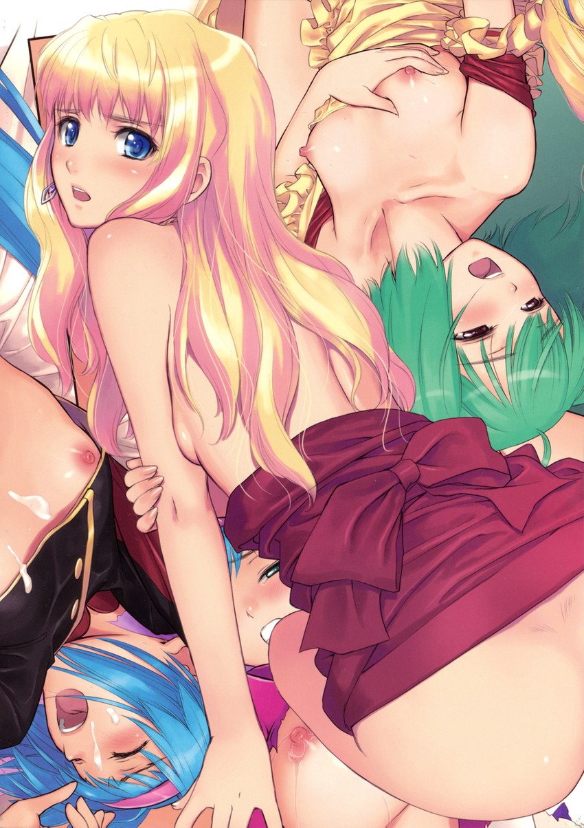 sheryl nome, ranka lee, and klan klein (macross and 1 more) drawn by tony_taka
