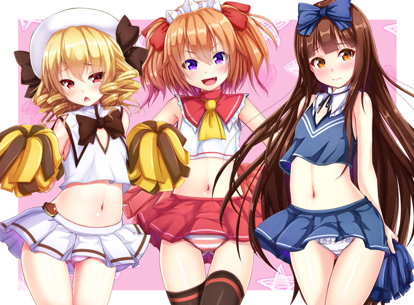 star sapphire, luna child, and sunny milk (touhou) drawn by ebi_193