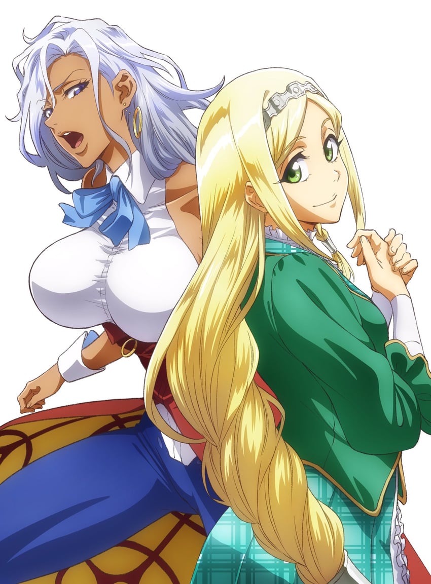 clarissa snowflake and anastasia palma (sakura taisen and 1 more)