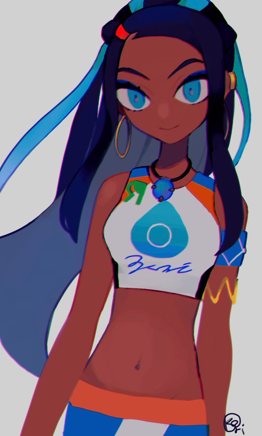 nessa (pokemon and 1 more) drawn by htn_nm