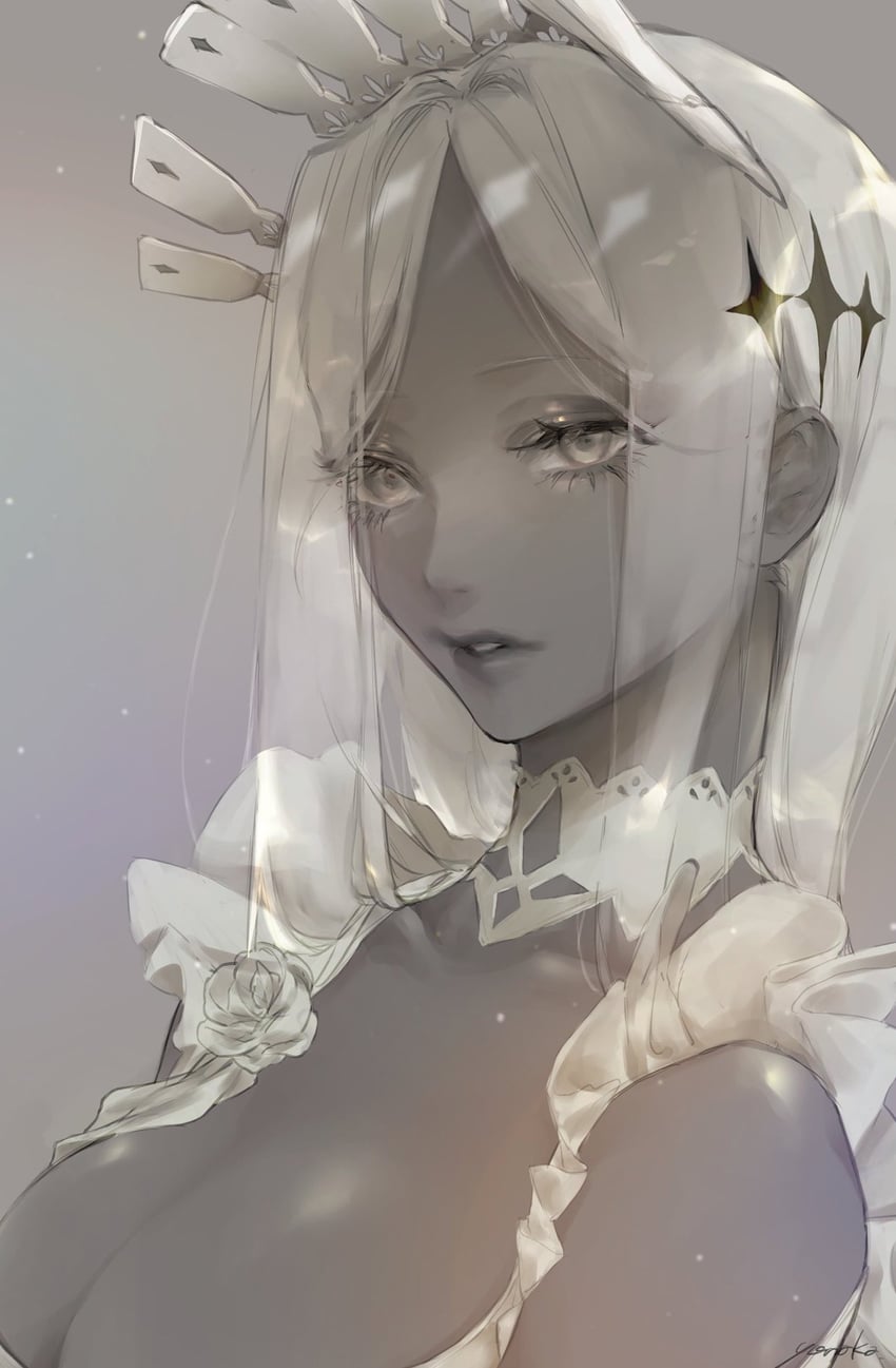 aria (goddess of victory: nikke) drawn by yonaka_(my0nk)